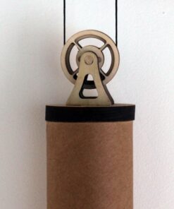 Alternative view of Abong Laser-Cut Mechanical Wooden Pendulum Clock - 3D Clock Puzzle Model Kit - DIY Wooden Clock Kit