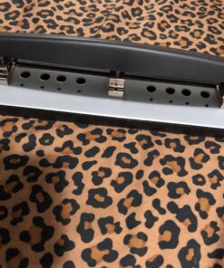 Swingline 3 Hole Punch, 2- 3 Hole Adjustable Desktop Puncher, 10 Sheet Punch Capacity, Precision Pro, Black/Silver (74037) 31 71K3Rlx0hYL