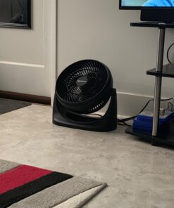 Amazon Basics 3 Speed Small Room Air Circulator Fan, 11-Inch, Blade, Black, 7.6"D x 14.8"W x 14.1"H 35 71K3zrNTAL
