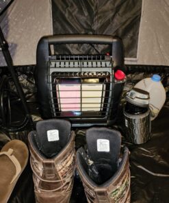 Mr. Heater F274830 MH18BRV Big Buddy Grey Indoor-Safe Portable RV Propane Heater (4,000 , 9,000 and 18,000 BTU) 27 71K4UYnm5wL