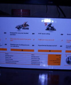 Worx WX429L 4 Amp WORXSAW 4.5" Electric Compact Circular Saw 37 71K4akfQ2lL