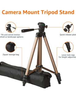 Amazon Basics 50-inch Lightweight Camera Mount Tripod Stand With Bag 50-Inch Tripod 1-Pack 33 71K4lPeCfFL