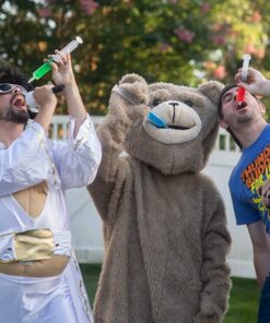 EZ-Inject 25 Pack Plastic Syringes for Jello Shots 1.5oz - 100% Safe and Reusable Jello Shot Syringes with Caps - Medium Syringe Shots Holiday and Halloween Party Supplies for Adults 28 71K5W9mXLzL 1