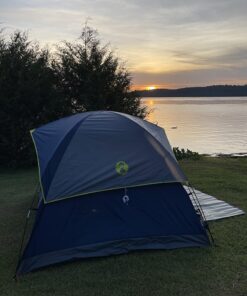 Coleman Camping Cot, Air Mattress, & Pump Combo, Folding Camp Cot & Air Bed with Side Table & Battery-Operated Pump, Great for Comfortable Outdoor Sleeping & Camping Twin 40 71K5znv010L