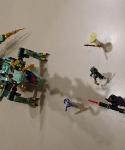 LEGO NINJAGO Movie Green Ninja Mech Dragon 70612 Ninja Toy with Dragon Figurine Building Kit (544 Pieces) (Discontinued by Manufacturer) 51 71K7PP OSL