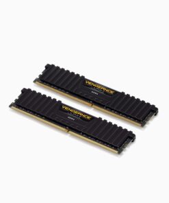 Corsair Vengeance LPX 16GB (2x8GB) DDR4 DRAM 2666MHz (PC4-21300) C16 Memory Kit - Black 16GB Kit (2x8GB) 26 71K7mW25beL