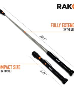 RAK Magnetic LED Pickup Tool Bundle with Contour Gauge (10 Inch Lock) 10 71K8127xFWL