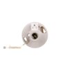 EATON Wiring 667-SP 660-Watt 125-volt Medium Base Ceiling Receptacle Lamp Holder with Pull Chain, Porcelain, White 17 71K830qhX7L