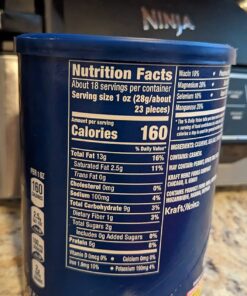 PLANTERS Deluxe Salted Whole Cashews, Party Snacks, Plant-Based Protein 18.25oz (1 Cannister) 1.14 Pound (Pack of 1) 33 71K87HGsliL