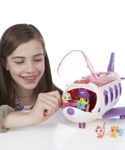 Littlest Pet Shop Pet Jet Playset Toy, Includes 4 Pets, Adult Assembly Required (No Tools Needed), Ages 4 and Up (Amazon Exclusive) Frustration Free Packaging 21 71K8WnGWa1L