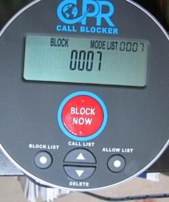 CPR V10000 – Whitelist Call Blocker. Landline Phone Call Blocker. Dual Mode Protection. Pre-Loaded with 10,000 Known Robocall Scam Numbers - Join Our Mission to Create a spam Free Community Black 19 71K8fp9wZeL