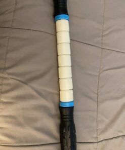 iGreely Premium Muscle Roller The Ultimate Massage Roller Stick 17 Inches Recommended by Physical Therapists Promotes Recovery Fast Relief for Cramps Soreness Tight Muscles-White White 28 71K9ohg UWL