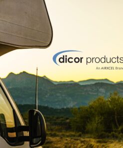 Dicor BT-1834-1 1/8" x 3/4" x 30' Butyl Seal Tape , Grey 25 71KA2810TWL 2