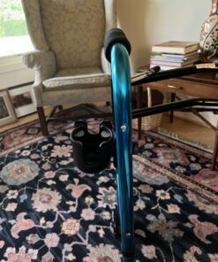 Accmor Stroller Cup Holder with Phone Holder, Bike Cup Holder, Cup Holder for Uppababy Stroller, 2-in-1 Universal Cup Phone Holder for Stroller, Bike, Wheelchair, Walker, Scooter, Black A-Black 28 71KAL4X4hpL