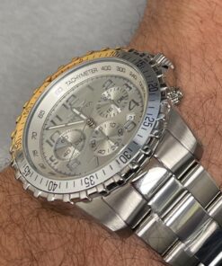 Invicta Men's Specialty Quartz Watch with Stainless Steel Band 45mm Silver 46 71KAL4ap6FL