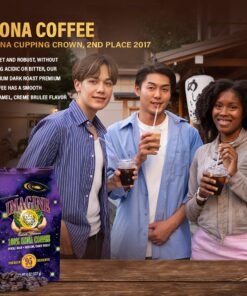 Imagine Kona Organic Coffee Beans | Arabica Kona Beans | Top Grade Air Roasted | Medium Dark Roast | Organic Whole Bean - 8oz 8 Ounce (Pack of 1) 16 71KAMf5dL