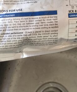 Cooler Shock Ice Packs for Cooler, Strong, Reusable, Premium Ice Pack and Lunch Cooler Set for Long Term Use, Cools Faster Than Ice, 3 Pack 47 71KAbC8Xp4L