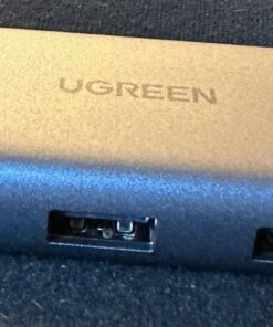 UGREEN Revodok 1061 USB C Hub 6-in-1 Gigabit USB C to Ethernet Adapter with 4K HDMI, 100W Power Delivery, 3 USB 3.0, Compatible with MacBook, iPad Pro, iPhone 15 Pro/Pro Max, Dell, HP, Chromebook. 42 71KAtlGVFBL