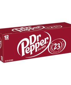 Dr Pepper Soda, 12 fl oz cans, 12 pack Regular 12 Fl Oz (Pack of 12) 36 71KAvTL50KL