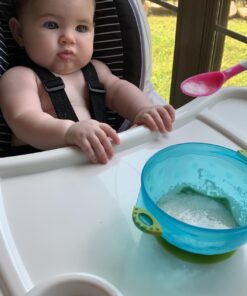 Baby Bowls and Matching Lids - Suction Cup Bowls for Babies, Toddlers & Infants - Set of 3 Sizes - 6 Pieces 38 71KB8tEqVL