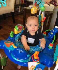 Baby Einstein Neptune's Ocean Discovery Activity Jumper, Ages 6 months +, Max weight 25 lbs., Unisex 48 71KCYj 4t1L