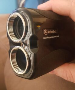 TecTecTec VPRO500 Golf Rangefinder with High-Precision, Laser Range Finder Binoculars with Pinsensor and Battery, Golf Accessories for Golfing and Hunting - Black Non-Slope 29 71KColadxXL