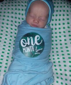 Miracle Blanket Swaddle Wrap - Newborn Essential Baby Blanket - Soft Sleep Sack Ideal for Newborns and Infants (Blue) Blue 20 71KDrpMZeoL