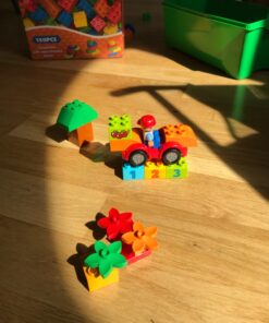 LEGO DUPLO All-in-One-Box-of-Fun Building Kit 10572 Open Ended Toy for Imaginative Play with Large Bricks Made for Toddlers and preschoolers (65 Pieces) Standard 35 71KF3vth7SL