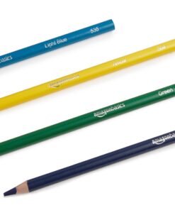 Amazon Basics Premium Colored Pencils, Soft Core, 48 Count Set 48 Count (Pack of 1) 27 71KFblRYWLL