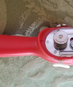 Kuhn Rikon Auto Safety LidLifter/Can Opener with Ring-Pull, 8 x 2.5 x 2.75 inches, Red Can Opener 32 71KFqRwvUYL