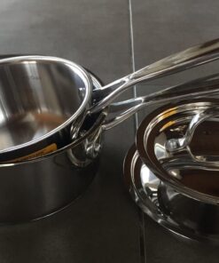 Cuisinart 1 Quart Saucepan w/Cover, Chef's Classic Stainless Steel Cookware Collection, 719-14 29 71KGQW7NI5L