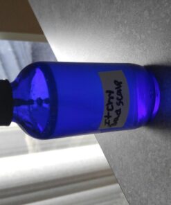 Vivaplex 6 pieces, Cobalt Blue, 4 oz Glass Bottles, with Black Fine Mist Sprayer 26 71KHMQlTOL