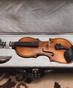 Bunnel Pupil Violin Outfit 4/4 Full Size By Kennedy Violins - Carrying Case and Accessories Included - Solid Maple Wood and Ebony Fittings 43 71KHXpmgDdL