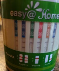 Easy@Home 12 Panel Drug Test Cup Kit with Temperature Strip-Testing OPI2000, THC, COC, MET/mAMP, OXY, AMP, BAR, BZO, MTD, MDMA, PCP, TCA- Instant Urine Test- ECDOA-7124 - 5 Pack 17 71KHeh5n80L