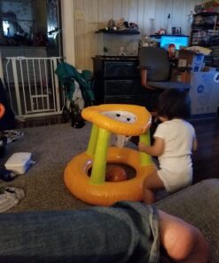 Intex - Floating Hoops 3, Incl Inflatable Pool Hoop and Basketball 17 71KHrub88L