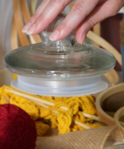 Anchor Hocking Apothecary Jar Canister Set with Ball Lid, 4-Piece Set, Clear Glass - 4 Piece Ball Jar Set 22 71KHy5fzFiL