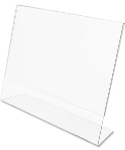 Alternative view of Dazzling Displays Acrylic 6 x 4 Slanted Sign Holders (6 Pack)