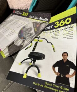 AB Doer 360 with PRO Kit: AB Doer 360 Fitness System Provides an Abdonimal and Muscle Activating Workout with Aerobics to Burn Calories and Work Muscles Simultaneously! AB Doer 360 Basic Kit 30 71KIsF6ZcGL