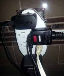 BESTTEN USB Wall Outlet Surge Protector with 2.4A Dual USB Charging Ports and 6 Grounded Outlets, 15A/125V/1875W, ETL Listed, White 1 27 71KJk0tdqZL