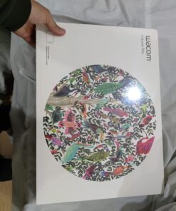 Wacom Intuos Pro Medium Bluetooth Graphics Drawing Tablet, 8 Customizable ExpressKeys, 8192 Pressure Sensitive Pro Pen 2 Included, Compatible with Mac OS and Windows,Black Regular 32 71KKG4aty7L