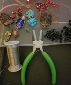 4469 Cousin Nylon Jaw Craft and Jewelry Pliers Green 5 1/2" 1 23 71KKk7Ak15L