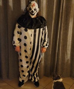 Fun World Costumes Killer Clown Complete One Size Black/White 21 71KKy7F1qOL