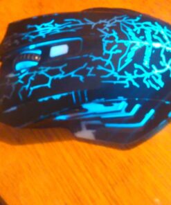 HAVIT HV-MS672 3200DPI Wired Mouse, 4 Adjustable DPI Levels, 800/1200/2400/3200DPI, 7 Circular & Breathing LED Light, 6 Buttons (Black) 56 71KLFqr0kL 1