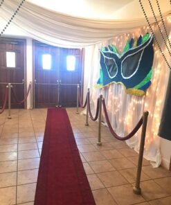 Hoffmaster 114000 Plastic Tablecover Roll, 300' Length x 40" Width, White 40" X 300' Roll 33 71KLrGrM22L