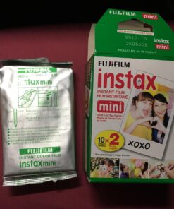 Fujifilm Instax Mini Instant Film, 10 Sheets of 5 Pack × 2 (100 Sheets) 34 71KM Ifs6QL
