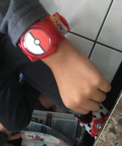Accutime Kids Pokemon Digital LCD Quartz Watch for Boys, Girls, and Adults All Ages Pokeball Red 26 71KMx5fCGL
