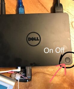 Dell WD15 Monitor Dock 4K with 180W Adapter, USB-C, (450-AEUO, 7FJ4J, 4W2HW),Black,Dual Display 38 71KN8ZgqufL