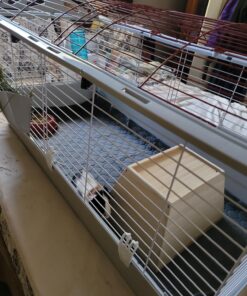 Living World - Deluxe Hybrid Habitat, X-Large - Rabbit, Guinea Pig, Chinchillas, and Small Animal Cage 46.9"L x 22.8"W x 24.0"H Standard Packaging 28 71KNBA33rRL