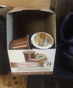 Grove Square Hot Cocoa Pods, Milk Chocolate, Single Serve (Pack of 24) (Packaging May Vary) Hot Cocoa Milk Chocolate Pods 33 71KNK4VTciL