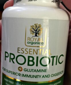 Rebalance Probiotic Supplement - Dr. Ian Stern Formulated - for Superior Digestion & Immunity – W/Organic Prebiotic & L-Glutamine - 20 Billion CFU - 60 Capsules 22 71KNofZLgGL